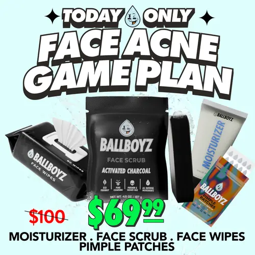 BOYZ Face Acne Gameplan (#1 Seller)