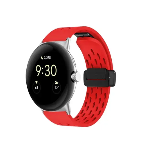 Google Pixel Silicone Band - Breathable With Magnetic Clasp