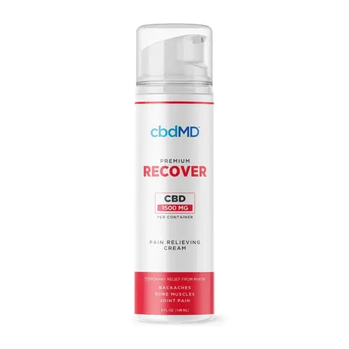 Broad Spectrum CBD Recover Airless Pump