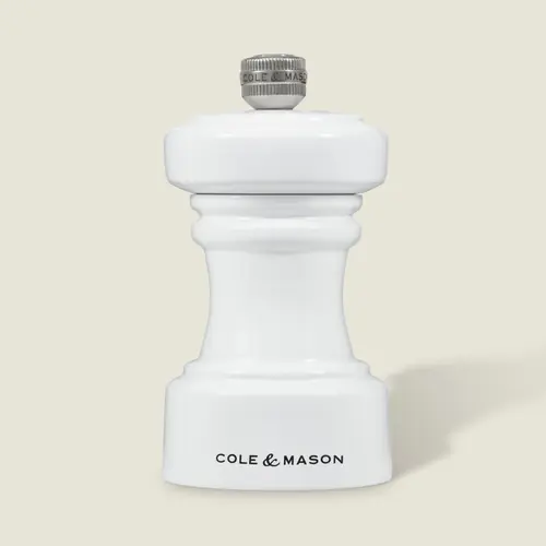 Cole & Mason Hoxton White Gloss Salt & Pepper Mills