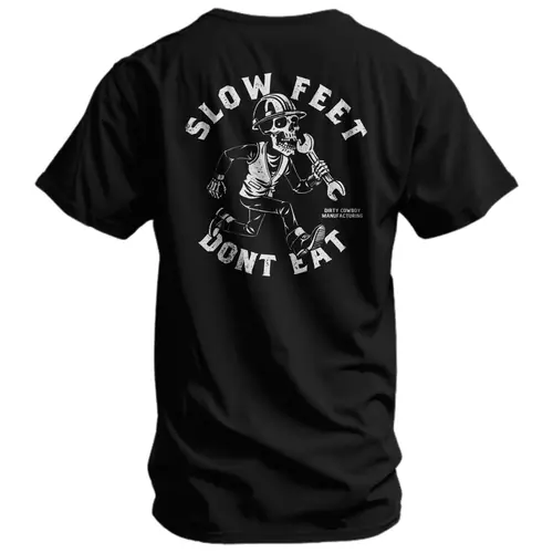 Slow Feet Don't Eat Men's T-Shirt