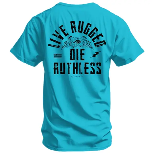 Live Rugged Die Ruthless Men's T-Shirt