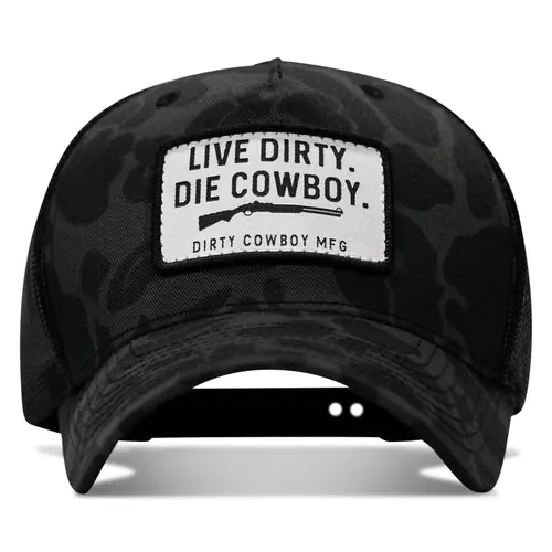 Live Dirty. Die Cowboy. SnapBack Hat