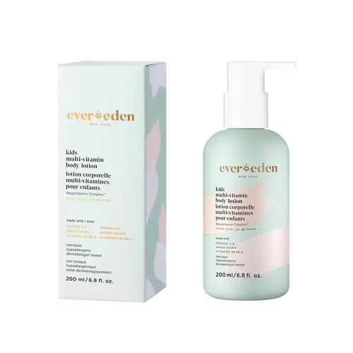 Evereden Kids Multi-Vitamin Body Lotion (6.8 fl.oz., Melon Juice): Gentle & Non-Toxic Moisturizing Kids Lotion | Nourishing & Protective Lotion for Kids