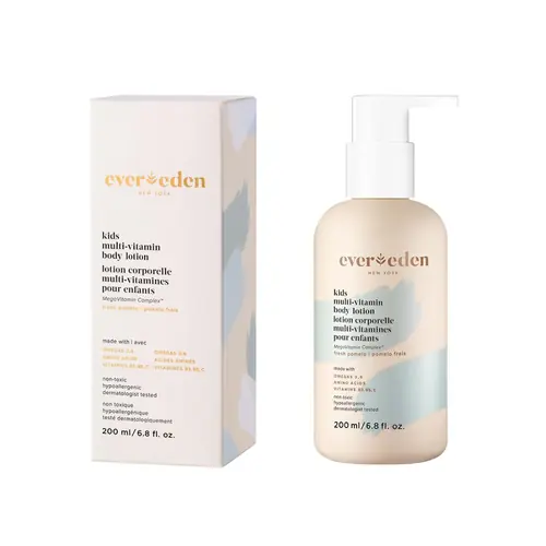 Evereden Kids Multi-Vitamin Body Lotion (6.8 fl.oz., Fresh Pomelo): Gentle & Non-Toxic Moisturizing Kids Lotion | Nourishing & Protective Lotion for Kids