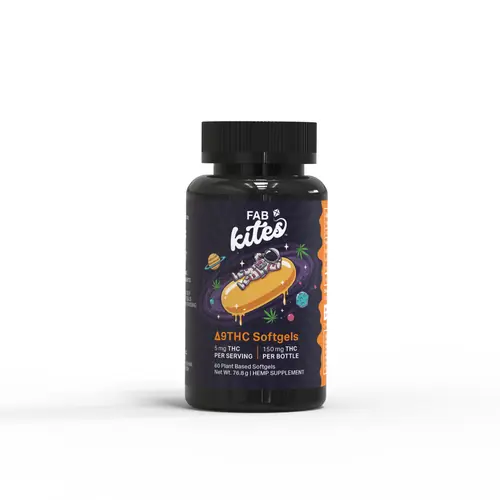 Kites D9 THC Softgels (150mg)
