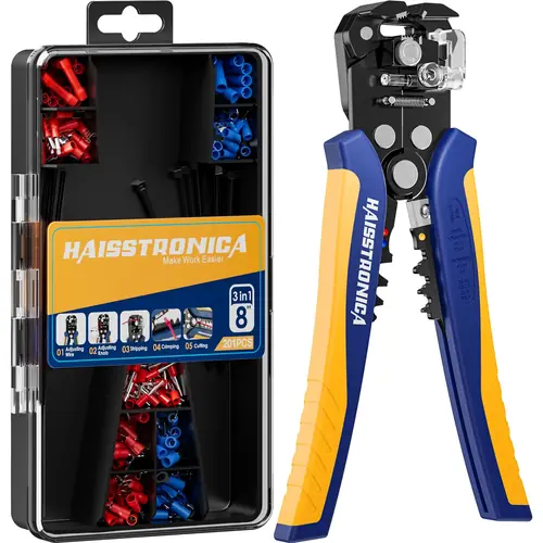 🔥Clearance🔥 Wire Stripper and Crimping Tool Kit For AWG 24-10