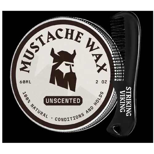 Mustache Wax and Comb