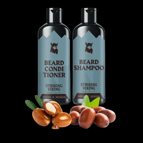 Beard Shampoo & Conditioner Cologne - Argan & Jojoba Oil
